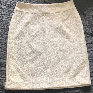 NWT Banana Republic Lace pencil skirt